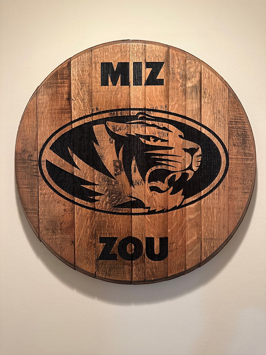 Mizzou Bourbon Barrel Head